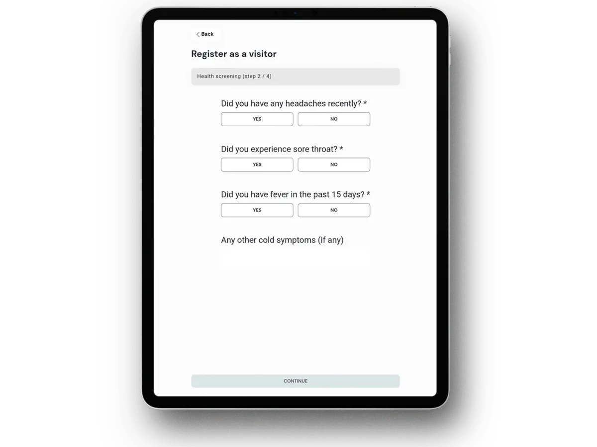 Set up a questionnaire
