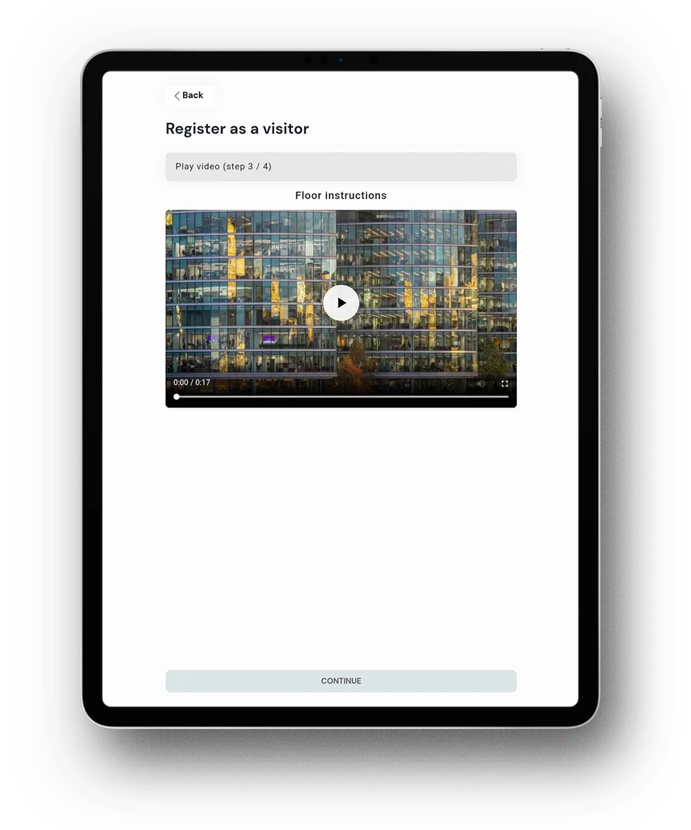 Show a video